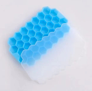 Planet Gates White / 2Pcs 4/2/1PCS Silicone Ice Cube Mold 148 Cube Large-capacity Ice Trays Food Grade Ice Maker BPA Free Reusable Ice Maker with Lids