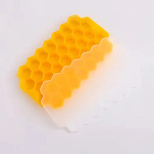 Planet Gates White / 2Pcs 4/2/1PCS Silicone Ice Cube Mold 148 Cube Large-capacity Ice Trays Food Grade Ice Maker BPA Free Reusable Ice Maker with Lids