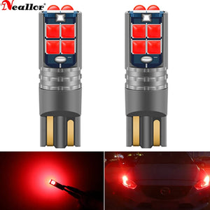 Planet Gates White 2pcs High Quality T10 W5W Super Bright Car Interior Reading Dome Light Marker Lamp 168 194 LED Auto Wedge Parking Bulbs Orange