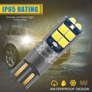 Planet Gates White 2pcs High Quality T10 W5W Super Bright Car Interior Reading Dome Light Marker Lamp 168 194 LED Auto Wedge Parking Bulbs Orange