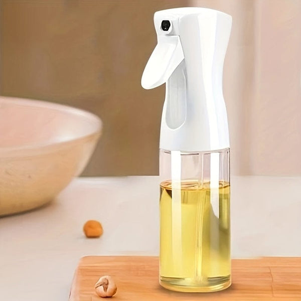 Planet Gates White (300ML) 1pc, Oil Sprayer, Kitchen Oil Sprayer, Oil Sprayer Mister, Creative Oil Spray Bottle, Household Oil Spray For Salad BBQ Kitchen Baking Roasting Camping Picnic, Kitchen Stuff, Kitchen Accessaries