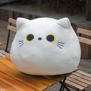 Planet Gates White / 30cm 10/30CM Cat Doll Small Pendant Cuddly Pillow Cushion Ins Black Cat Plush Toy Doll for Girl Gift Plushie Stuffed Toys