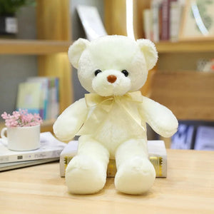 Planet Gates white / 30CM Cute Teddy Bear Plush Soft Stuffed Bear Animal Toy Plushie Kawaii Cat Baby Sleeping Toys Home Decor For Kids Girl Gifts