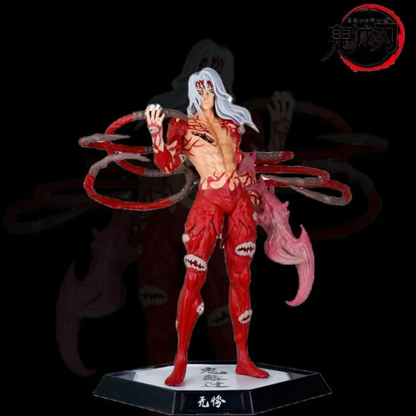 Planet Gates WHITE 30cm Demon Slayer Figures Hantengu Anime Figure Himejima Gyoumei Figurine Kimetsu No Yaiba Tomiokagiyuu Statue Gk Pvc Toys Gift