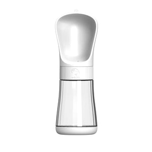 Planet Gates WHITE / 320MLwater 170MLfood 2 In 1 Portable Dog Water Bottle For Small Large Dogs Cats Outdoor Walking Drinking Bowls Pet Feeder Puppy Chihuahua Supplies