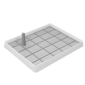 Planet Gates White / 38X30X6.5CM Dog Toilet Thickened Tray Plastic Pallets Pet Puppy Urine Household Training Portable