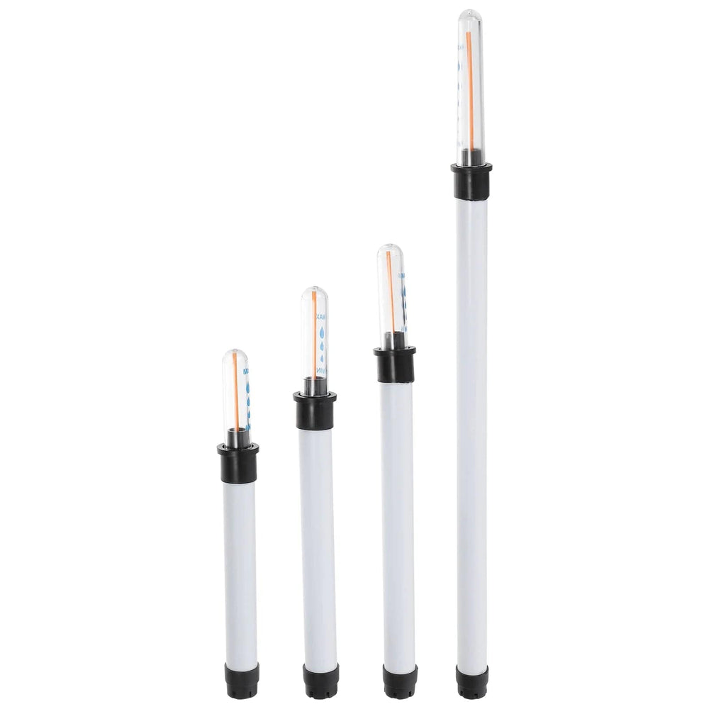Planet Gates White 4 Pcs Water Level Reminder Water Meter Indoor Plants Water Sensor Hydroponic Planter Hygrometer Water Scale Gauge