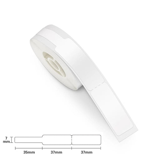Planet Gates White 40 Niimbot D11 Label Paper Luminous Label Sticker 13*35mm for Niimbot D110 D11 Labeling Machine Self Adhesive Paper to Print Tape