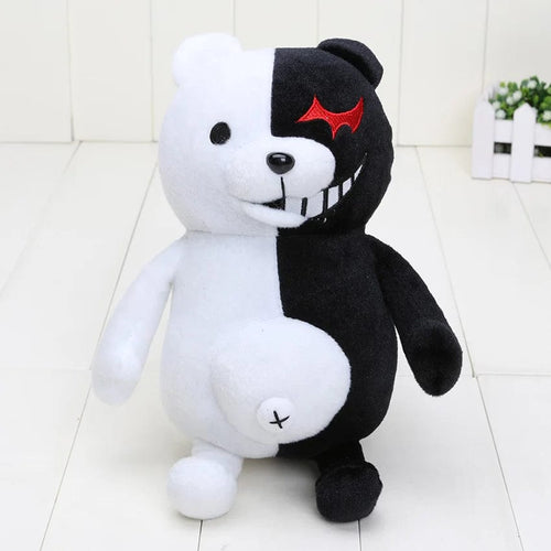 Planet Gates WHITE / 40cm 25/40cm Anime Dangan Ronpa Super Danganronpa 2 Monokuma Black&White Bear Plush Toy Bear Soft Stuffed Animal Dolls Toys