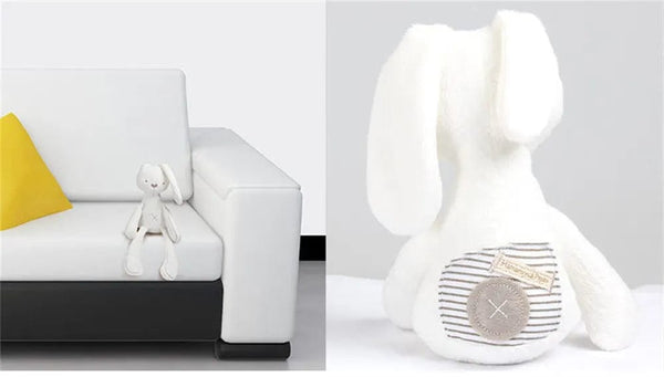 Planet Gates white 42CM Cute Cartoon Long Ears Rabbit Doll Baby Soft Plush Toys For Children Bunny Sleeping Mate Children Stuffed Plush Animal Toy