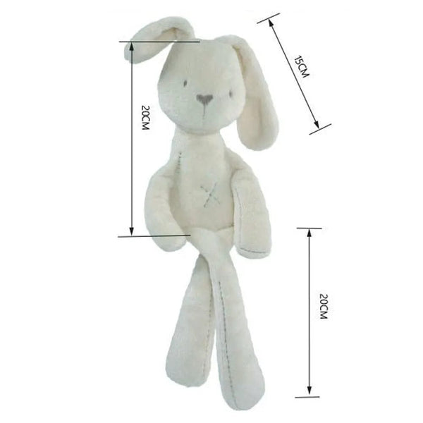 Planet Gates white 42CM Cute Cartoon Long Ears Rabbit Doll Baby Soft Plush Toys For Children Bunny Sleeping Mate Children Stuffed Plush Animal Toy