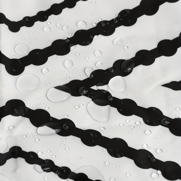 Planet Gates White / 45.72cm X 45.72cm 2pcs Waterproof Boho Linen Blend Throw Pillow Case, Geometric Square Cushion Case, Decorative Pillow Cover For Outdoor Living Room Bedroom Couch Sofa