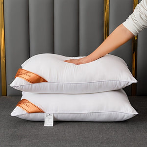 Planet Gates White / 45x70cm 1pc White Rebound Back Pillow Solid Color Soft Comfortable Bedroom Bed Sleep Pillow Hotel Home Single Adult Pillow For Back Belly Or Side Sleepers