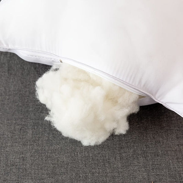 Planet Gates White / 45x70cm 1pc White Rebound Back Pillow Solid Color Soft Comfortable Bedroom Bed Sleep Pillow Hotel Home Single Adult Pillow For Back Belly Or Side Sleepers