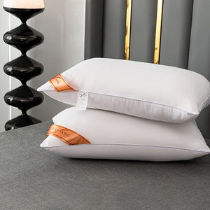 Planet Gates White / 45x70cm 1pc White Rebound Back Pillow Solid Color Soft Comfortable Bedroom Bed Sleep Pillow Hotel Home Single Adult Pillow For Back Belly Or Side Sleepers