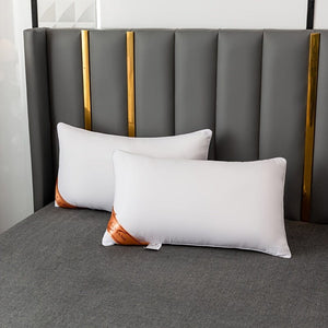 Planet Gates White / 45x70cm 1pc White Rebound Back Pillow Solid Color Soft Comfortable Bedroom Bed Sleep Pillow Hotel Home Single Adult Pillow For Back Belly Or Side Sleepers