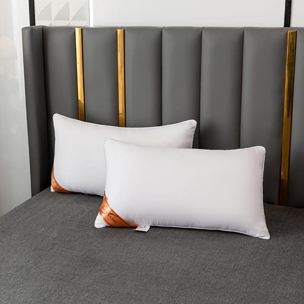 Planet Gates White / 45x70cm 1pc White Rebound Back Pillow Solid Color Soft Comfortable Bedroom Bed Sleep Pillow Hotel Home Single Adult Pillow For Back Belly Or Side Sleepers