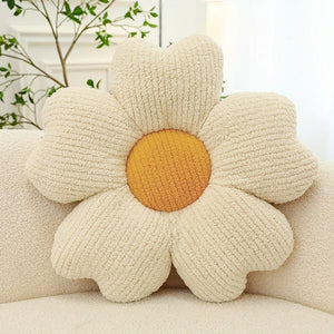 Planet Gates White / 50*50cm 1pc Home Decorative Cushion, Breathable Flower Seat Cushion, Table Chair Cushion Floor Pillow For Sofa Couch Bed Office