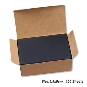 Planet Gates white 50 sheets Japanese Colored White Memo Pads Message Note Empty Flashcard Study Notepad Index Tab Blank Cards Day Planner Journal Stationery