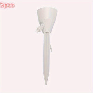 Planet Gates White / 5pcs 2/5pcs Adjustable Self-watering Automatic Drip Irrigation System, Lazy Dripper, Green Plant Steward, Automatic Dripper Device For Plants, Flowers, Greenhouses, Gardens, Suitable For Gardens, Courtyards, Landscapes.