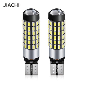 Planet Gates WHITE / 6000K JIACHI 2PCS T10 LED Lamp For Car W5W CANBUS 194 168 5W5 501 Auto Clearance Parking Lights 78Chips Highlight Cool White DC12V-24V