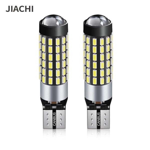 Planet Gates WHITE / 6000K JIACHI 2PCS T10 LED Lamp For Car W5W CANBUS 194 168 5W5 501 Auto Clearance Parking Lights 78Chips Highlight Cool White DC12V-24V