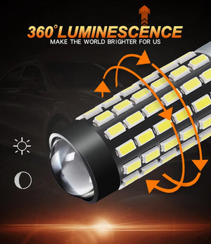 Planet Gates WHITE / 6000K JIACHI 2PCS T10 LED Lamp For Car W5W CANBUS 194 168 5W5 501 Auto Clearance Parking Lights 78Chips Highlight Cool White DC12V-24V