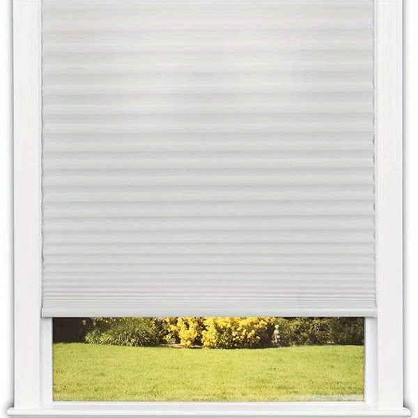 Planet Gates White / 89.92*180.09 cm 1pc Semi-shading Door Curtain, Simple Pleated Curtain Non-woven Kitchen Bathroom Living Room Blackout Curtain Privacy Protection Curtain, Home Decoration