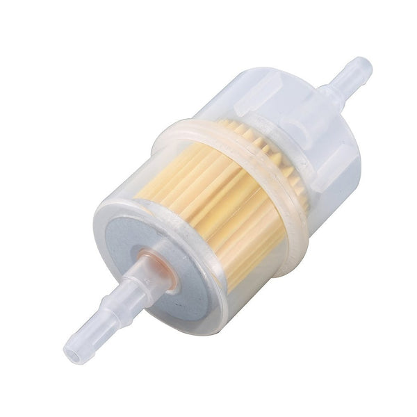 Planet Gates white 932 Inline Fuel Petrol Filter Large Universal Oil Filter Fit For 6mm 8mm Pipes