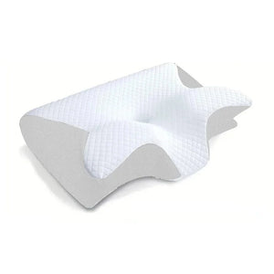 Planet Gates white / As show Sleep Memory Pillow Butterfly Memory Foam Neck Pillows Contoured Sleep For Neck Pain Relief Stomach Support Comfortable Pillow
