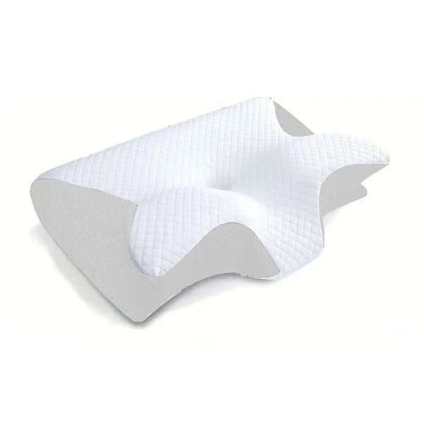 Planet Gates white / As show Sleep Memory Pillow Butterfly Memory Foam Neck Pillows Contoured Sleep For Neck Pain Relief Stomach Support Comfortable Pillow