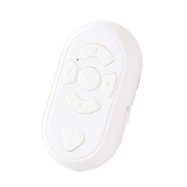 Planet Gates White Bluetooth-compatible Wireless Remote Control Phone Selfie Video Controller For Android Ios Remote Button Rechargeable Type-C