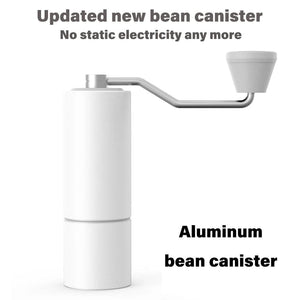 Planet Gates White C2 Grinder TIMEMORE Chestnut C2 C3 Manual Coffee Grinder S2C Burr Inside High Quality Portable Hand Grinder with Dual Bearing Positioning