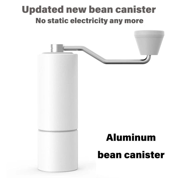 Planet Gates White C2 Grinder TIMEMORE Chestnut C2 C3 Manual Coffee Grinder S2C Burr Inside High Quality Portable Hand Grinder with Dual Bearing Positioning