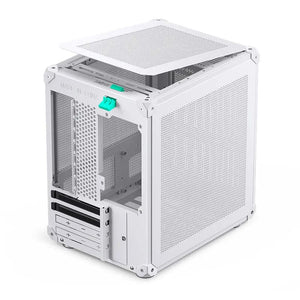 Planet Gates White C6 / CHINA JONSBO C6 MATX Mini ITX Case For PC Type-C ATX Power Portable Mini Desktop Mesh Chassis Computer PC Case 200-255mm Graphics Card