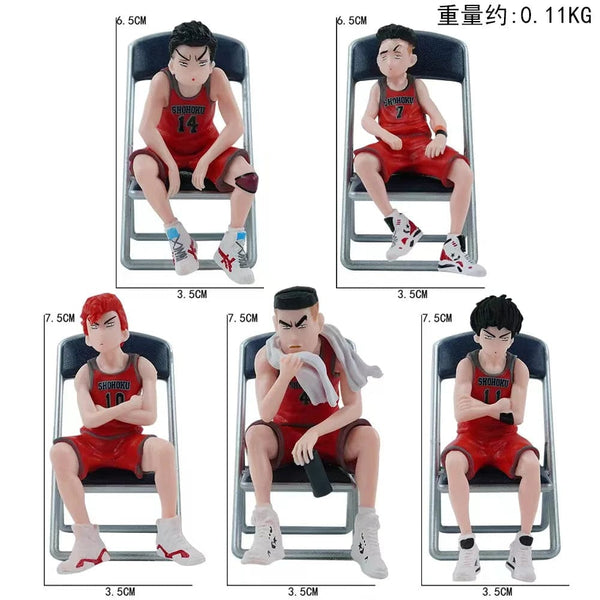 Planet Gates WHITE Car Telephone Number Plate Interior Anime Decoration SLAM DUNK Hanamichi Sakuragi Action Figure Ornament Auto Accessories Gifts