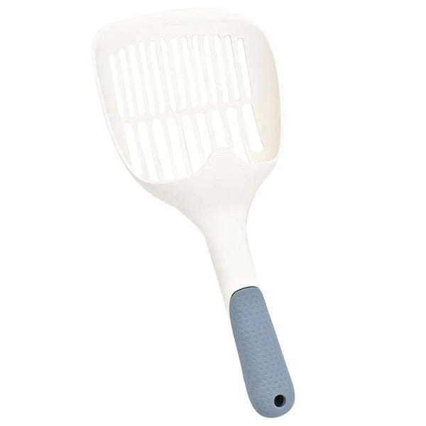 Planet Gates white Cat Litter Scoop Plastic Durable Pet Poo Shovel Practical Pets Poop Scooper Cat Sand Cleaning Products For Cats