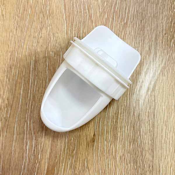 Planet Gates white Chicken Feeder Poultry Feeding Supplies DIY Rain Proof Poultry Feeder Port Gravity Feed Kit For Buckets Barrels Bins Troughs