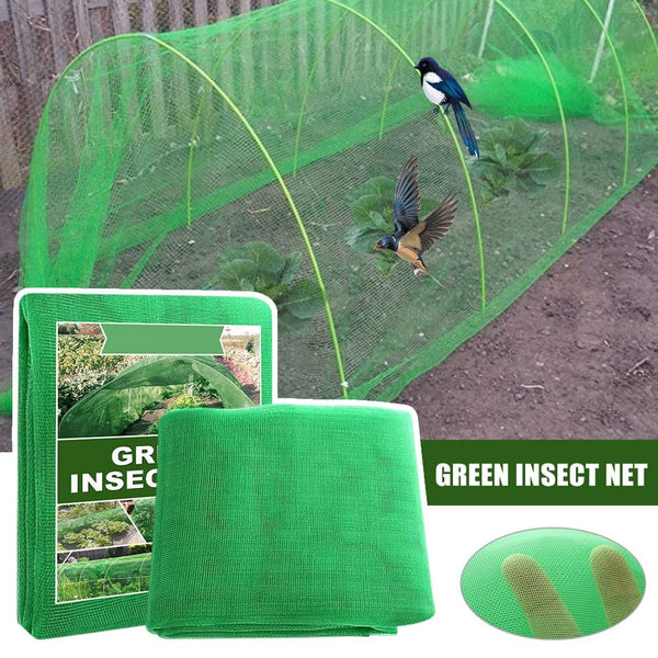 Planet Gates white / China 1 Pack, 2X5M Garden Vegetable Insect Anti Bird Net Vegetable Protection Fine Mesh Mosquito Netting Crop For Fruit Care Cover PlantGarden