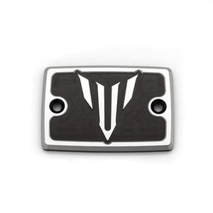 Planet Gates WHITE / CHINA 2024 CNC Motorcycle Front Brake Reservoir Cover Cap For Yamaha MT07 MT09 MT10 MT-07 MT-09 MT-10 FZ07 FZ09 MT 07 09 2015-2023