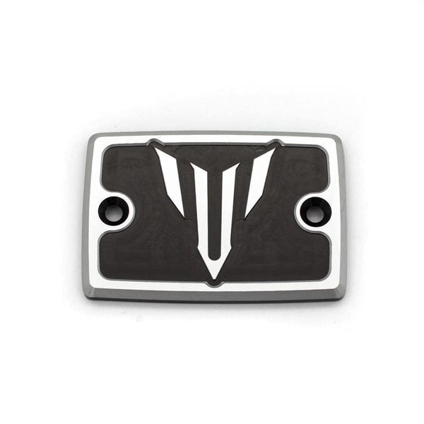 Planet Gates WHITE / CHINA 2024 CNC Motorcycle Front Brake Reservoir Cover Cap For Yamaha MT07 MT09 MT10 MT-07 MT-09 MT-10 FZ07 FZ09 MT 07 09 2015-2023
