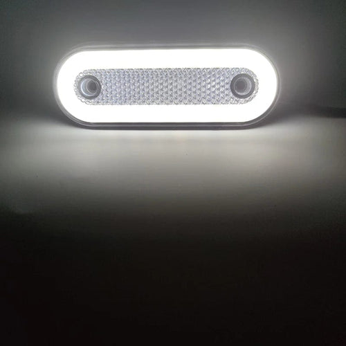 Planet Gates WHITE / CHINA / 5 Pieces 10pcs/5pcs 12V 24V Truck Side Marker Light LED Trailer Lights Reflector Van Clearance Lights For Scania For DAF truck For Isuzu