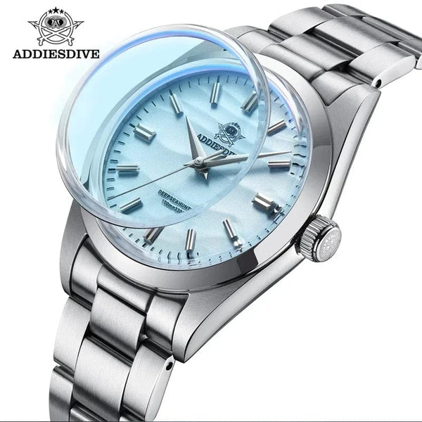 Planet Gates White / CHINA ADDIESDIVE Hot Sale AD2030 Quartz Watch Simple 10Bar Steel Dive Wristwatch Bubble Mirror Pot Cover Glass Sports 36mm Men Watches