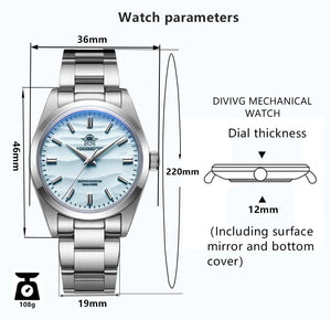 Planet Gates White / CHINA ADDIESDIVE Hot Sale AD2030 Quartz Watch Simple 10Bar Steel Dive Wristwatch Bubble Mirror Pot Cover Glass Sports 36mm Men Watches