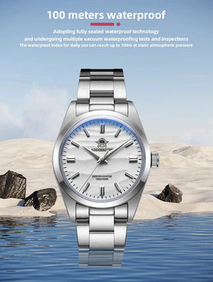 Planet Gates White / CHINA ADDIESDIVE Hot Sale AD2030 Quartz Watch Simple 10Bar Steel Dive Wristwatch Bubble Mirror Pot Cover Glass Sports 36mm Men Watches