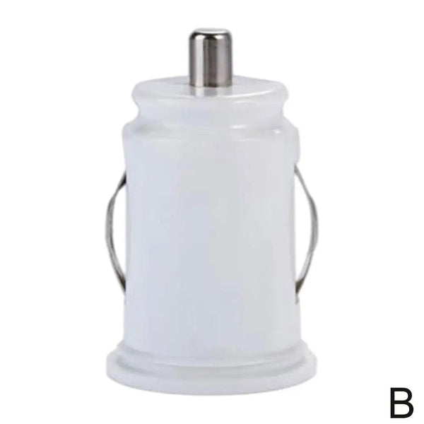 Planet Gates White / China Car Charger Phone Charger Compact Cigarette Lighter USB Charger Adapter 12-24V 2-Hole USB Interface for iPhone