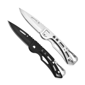 Planet Gates WHITE / CHINA Folding Pocket Knife Stainless Steel Survival Hunting Camping Fishing Portable Fruit Carrying Outdoor Tools Survival Hand Tools
