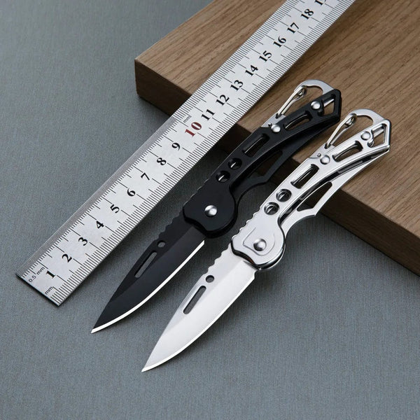 Planet Gates WHITE / CHINA Folding Pocket Knife Stainless Steel Survival Hunting Camping Fishing Portable Fruit Carrying Outdoor Tools Survival Hand Tools