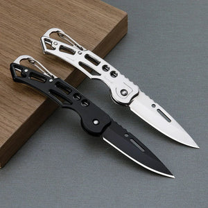 Planet Gates WHITE / CHINA Folding Pocket Knife Stainless Steel Survival Hunting Camping Fishing Portable Fruit Carrying Outdoor Tools Survival Hand Tools
