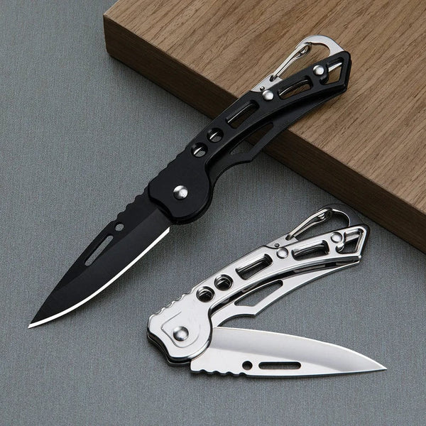 Planet Gates WHITE / CHINA Folding Pocket Knife Stainless Steel Survival Hunting Camping Fishing Portable Fruit Carrying Outdoor Tools Survival Hand Tools